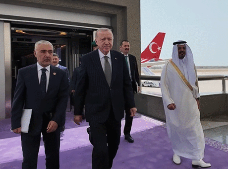 Cumhurbaşkanı Erdoğan, Suudi Arabistan'a geldi