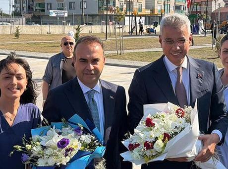 Bakan Memişoğlu ile Bakan Kacır, Tekirdağ'da hastane açılışına katıldı