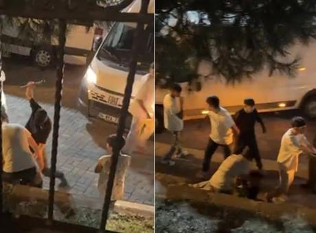 Esenler'de baltalı dehşet! Konuşmak için gitti, saldırıya uğradı; 7 tutuklama