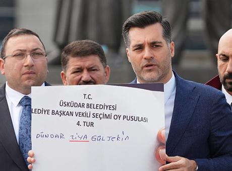 AK Parti'den Üsküdar Belediyesi Başkan Vekilliği seçimi için suç duyurusu