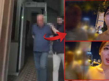 Güney Koreli yayıncı canlı yayında taciz edildi! Taksim’deki sapık yakalandı