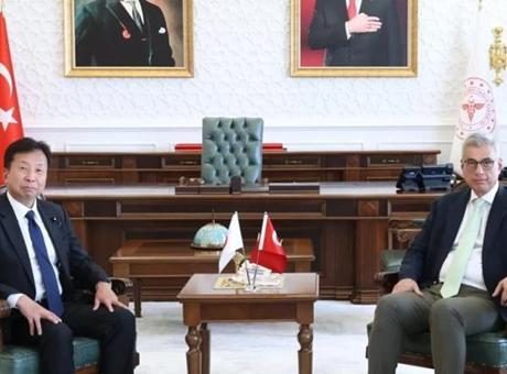 Bakan Memişoğlu, Japonya Temsilciler Meclisi Üyesi Masaki Ogushi ile görüşme gerçekleştirdi