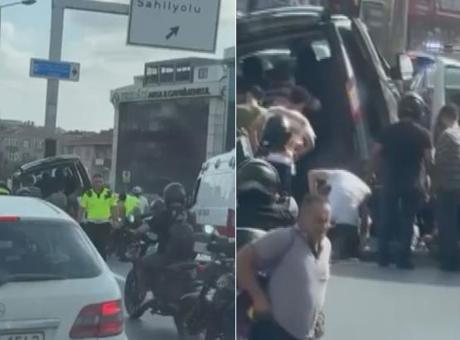 Küçükçekmece'de feci kaza! 12'si çocuk 13 yaralı; sürücü gözaltına alındı