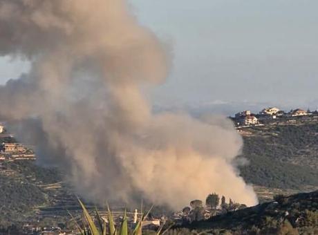 Ateşkese rağmen İsrail'den Lübnan'a bombardıman! Çok sayıda can kaybı ve yaralı var