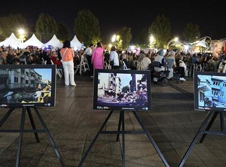 Marmara Depremi'nde hayatını kaybedenler anıldı, selalar okundu