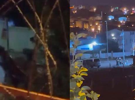 Arnavutköy'de skandal görüntü! Ata şiddet uygulayan cani yakalandı