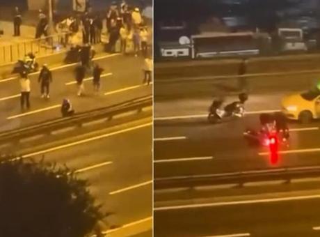 Bakırköy’de art arda iki ayrı motosiklet kazası; 1'i ağır 3 yaralı