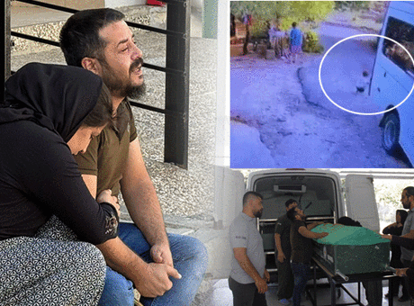 1,5 yaşındaki Yakup Emir, babasının kullandığı minibüsün altında can verdi! Cenazesini alırken fenalık geçirdiler