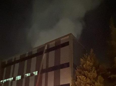 Bursa'da tekstil fabrikasında çıkan yangın söndürüldü