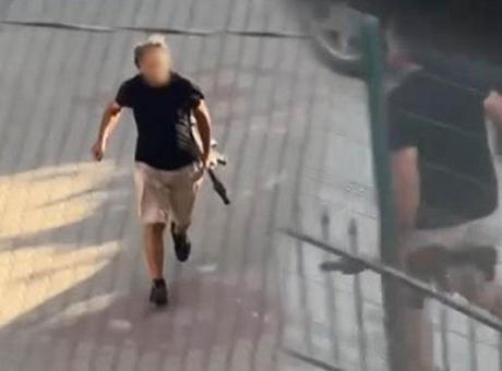 İzmir'de pompalı tüfek dehşeti! 'Çık dışarı, sana sıkacağım'