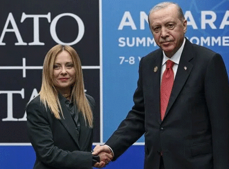 Cumhurbaşkanı Erdoğan'dan Giorgia Meloni'ye tebrik