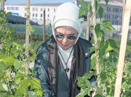 Emine Erdoğan, Milli Botanik Bahçesi’ni ziyaret etti