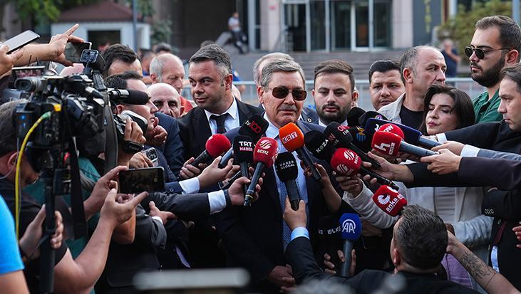 Melih Gökçek'in oğlu Ahmet Gökçek ve gelini Hülya Gökçek ifade için adliyede