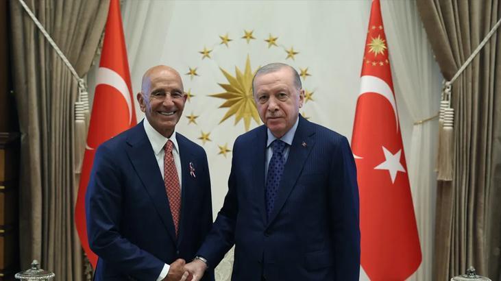 Cumhurbaşkanı Erdoğan ABD Ankara Büyükelçisi Barrack'ı kabul etti