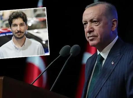 Cumhurbaşkanı Erdoğan'dan dünya gençler ralli şampiyonu Ali Türkkan'ı tebrik