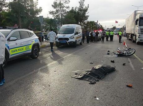 Kilis’te feci kaza! Beton mikseri ile motosiklet çarpıştı: 1 ölü, 1 yaralı