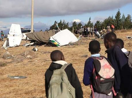 Kenya'da uçak kazası: 2 ölü