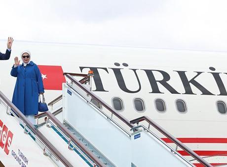 Cumhurbaşkanı Erdoğan BM Zirvesi için ABD'ye hareket etti